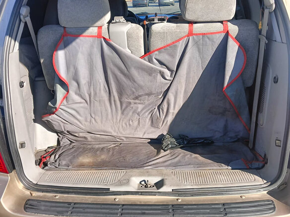 2004 Kia Carnival I Рестайлинг, бежевый, 620000 рублей - вид 17