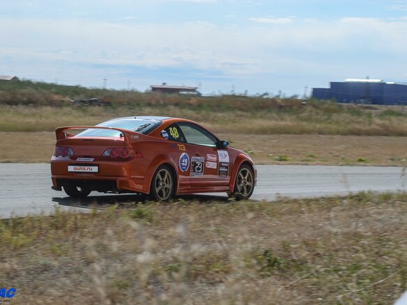 2001 Acura RSX I, оранжевый, 880000 рублей - вид 6