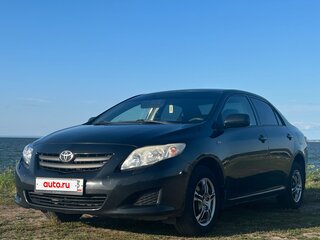 2008 Toyota Corolla X (E140, E150), чёрный, 800000 рублей, вид 1