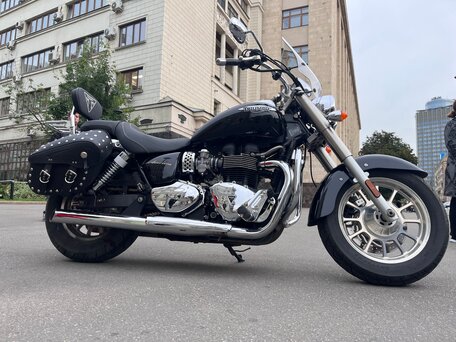 2012 Triumph America, чёрный, 549000 рублей, вид 4