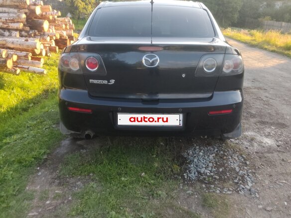 2008 Mazda 3 I (BK) Рестайлинг, чёрный, 700000 рублей - вид 6