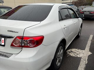 2012 Toyota Corolla X (E140, E150) Рестайлинг, белый, 1300000 рублей, вид 4