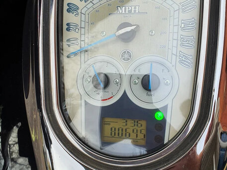 2010 Yamaha XV 1900, чёрный, 850000 рублей, вид 2