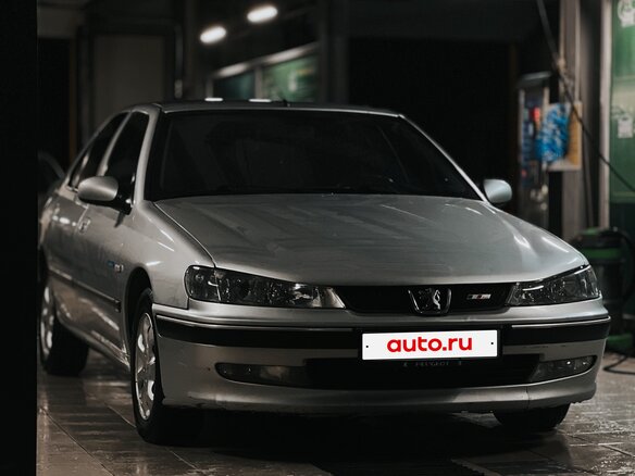 2002 Peugeot 406 I Рестайлинг, серебристый, 270000 рублей - вид 6