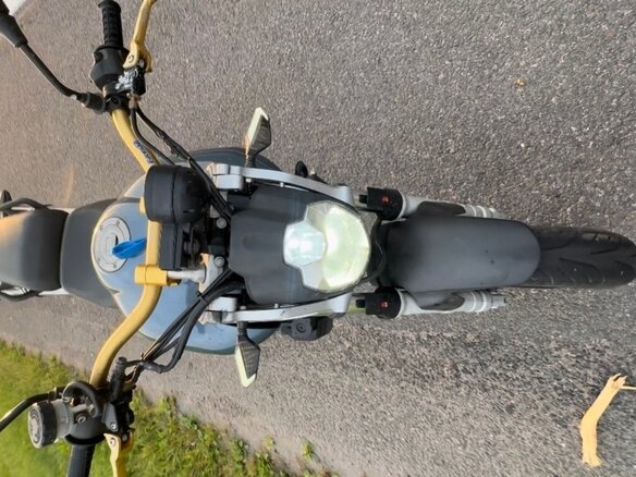 2007 Yamaha MT-03, синий, 300000 рублей - вид 4