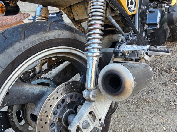 2000 Yamaha XJR400, золотистый, 250000 рублей - вид 11