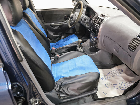 2008 Hyundai Accent ТагАЗ II, синий - вид 13