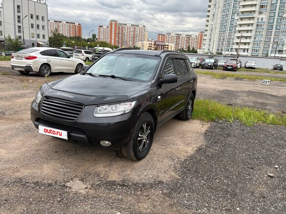 2006 Hyundai Santa Fe II, чёрный, 780000 рублей