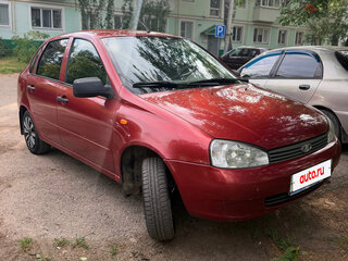 2010 Lada (ВАЗ) Kalina I, красный, 180000 рублей, вид 3