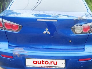 2011 Mitsubishi Lancer X Рестайлинг, синий, 670000 рублей, вид 2