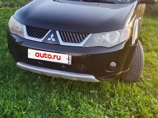 2007 Mitsubishi Outlander II, чёрный, 840000 рублей, вид 5