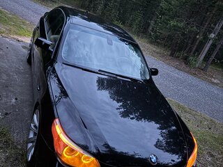 2005 BMW 5 серии 525i V (E60/E61), чёрный, 1200000 рублей, вид 3