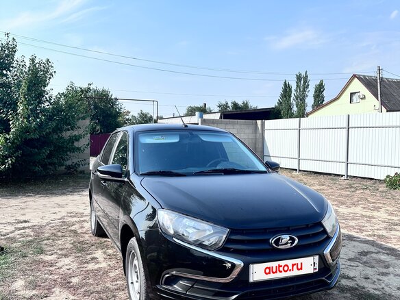 2024 Lada (ВАЗ) Granta I Рестайлинг, чёрный, 950000 рублей - вид 1