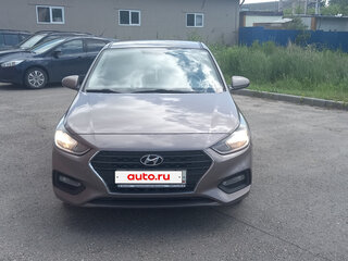 2019 Hyundai Solaris II, коричневый, 1430000 рублей, вид 4