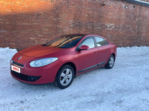 2011 Renault Fluence I, красный, 650000 рублей