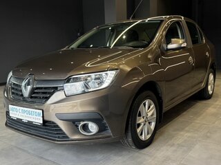 2018 Renault Logan II Рестайлинг, коричневый, 730000 рублей, вид 2