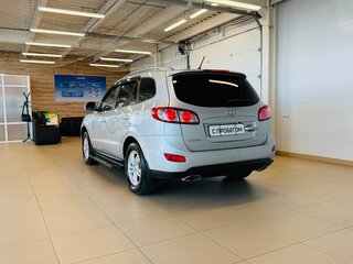 2010 Hyundai Santa Fe II Рестайлинг, серебристый, 1379000 рублей, вид 4