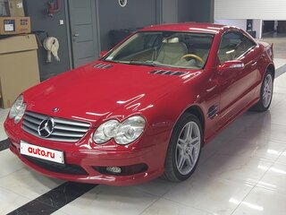 2006 Mercedes-Benz SL-Класс 500 7-speed V (R230), красный, 2999000 рублей, вид 1