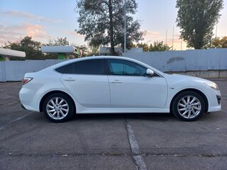 2012 Mazda 6 II (GH) Рестайлинг, белый, 1450000 рублей, вид 2