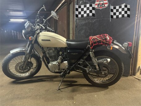 2005 Honda CB 400SS, белый, 350000 рублей, вид 4