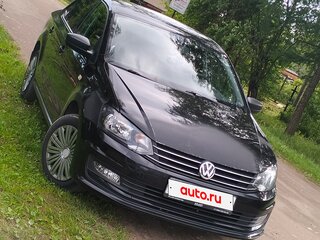 2018 Volkswagen Polo V Рестайлинг, чёрный, 1399900 рублей, вид 1