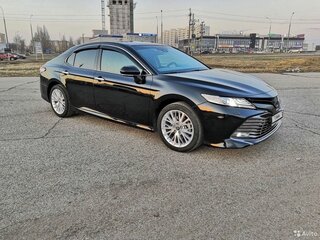 2018 Toyota Camry VIII (XV70), чёрный, 2700000 рублей, вид 4