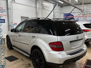 2008 Mercedes-Benz M-Класс 350 II (W164) Рестайлинг, серебристый, 1300000 рублей, вид 5