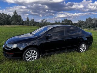 2007 Volkswagen Passat B6, чёрный, 580000 рублей, вид 2