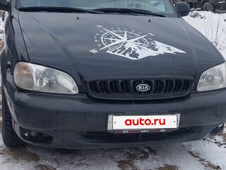 1999 Kia Carnival I, чёрный, 630000 рублей, вид 2