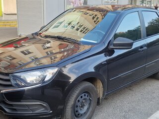 2019 Lada (ВАЗ) Granta I Рестайлинг, чёрный, 670000 рублей, вид 3