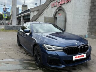 2021 BMW 5 серии 520d xDrive VII (G30/G31/G38) Рестайлинг, синий, 4290000 рублей, вид 5