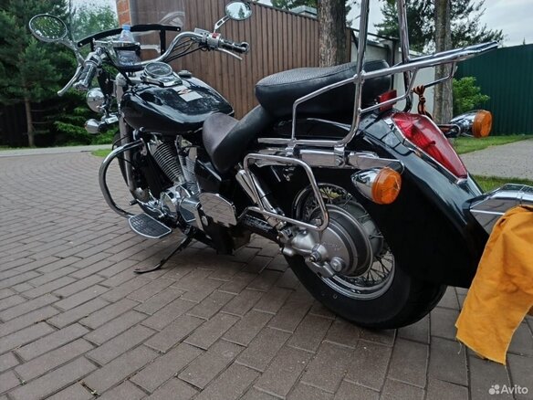 2005 Honda Shadow 750, чёрный, 505000 рублей - вид 3