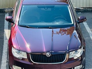2012 Skoda Superb II, пурпурный, 1250000 рублей, вид 4