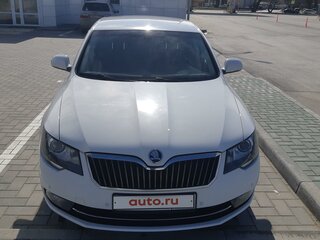 2013 Skoda Superb DSG II Рестайлинг, белый, 1175000 рублей, вид 2