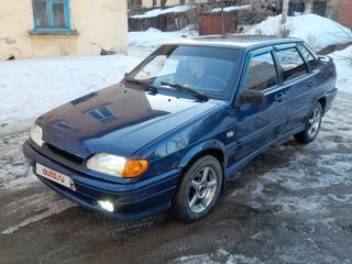 2005 Lada (ВАЗ) 2115, синий, 137000 рублей, вид 1
