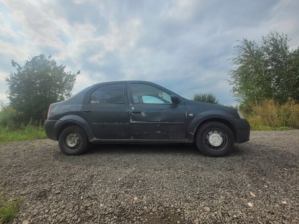 2006 Renault Logan I, серый, 200000 рублей - вид 3