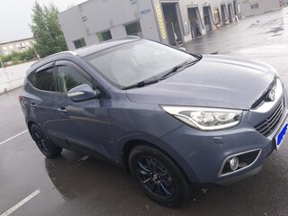 2014 Hyundai ix35 I Рестайлинг, синий, 1720000 рублей, вид 4
