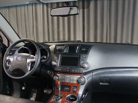 2011 Toyota Highlander II (XU40) Рестайлинг, чёрный, 1549000 рублей, вид 5