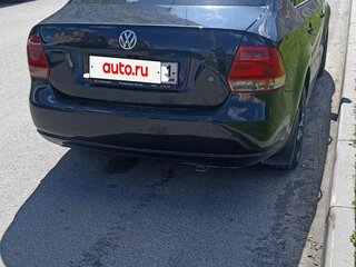 2011 Volkswagen Polo V, чёрный, 540000 рублей, вид 3
