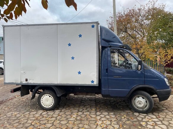 2009 ГАЗ ГАЗель (3302), синий, 709990 рублей - вид 1