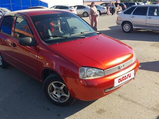 2006 Lada (ВАЗ) Kalina I, красный, 370000 рублей, вид 3