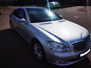 2008 Mercedes-Benz S-Класс 350 V (W221), серебристый, 2800000 рублей, вид 2