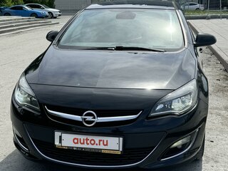 2013 Opel Astra J Рестайлинг, чёрный, 1000000 рублей, вид 2