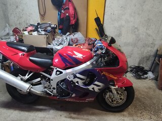 1998 Honda CBR 919RR Fireblade, красный, 265000 рублей, вид 5