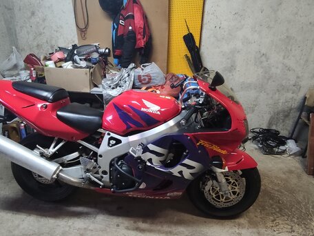 1998 Honda CBR 919RR Fireblade, красный, 265000 рублей, вид 5