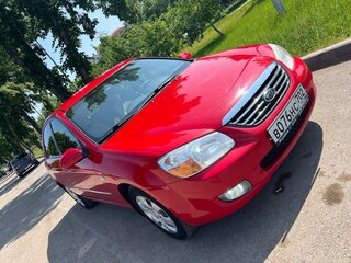2008 Kia Cerato I Рестайлинг, красный, 650000 рублей, вид 4