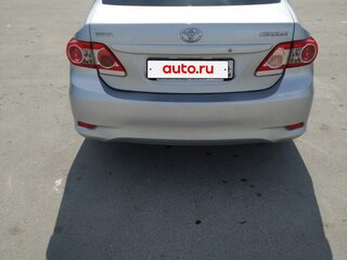 2012 Toyota Corolla X (E140, E150) Рестайлинг, серебристый, 1200000 рублей, вид 4