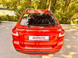 2018 Lada (ВАЗ) Granta I Рестайлинг, красный, 690000 рублей, вид 4