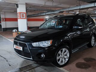 2012 Mitsubishi Outlander II Рестайлинг, чёрный, 1600000 рублей, вид 1