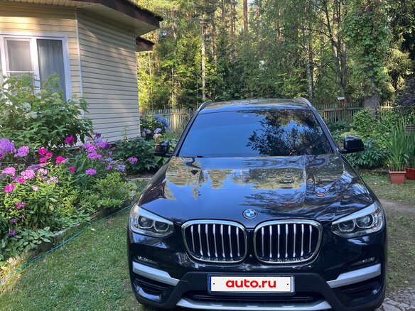 2021 BMW X3 30i sDrive III (G01), чёрный, 2000000 рублей